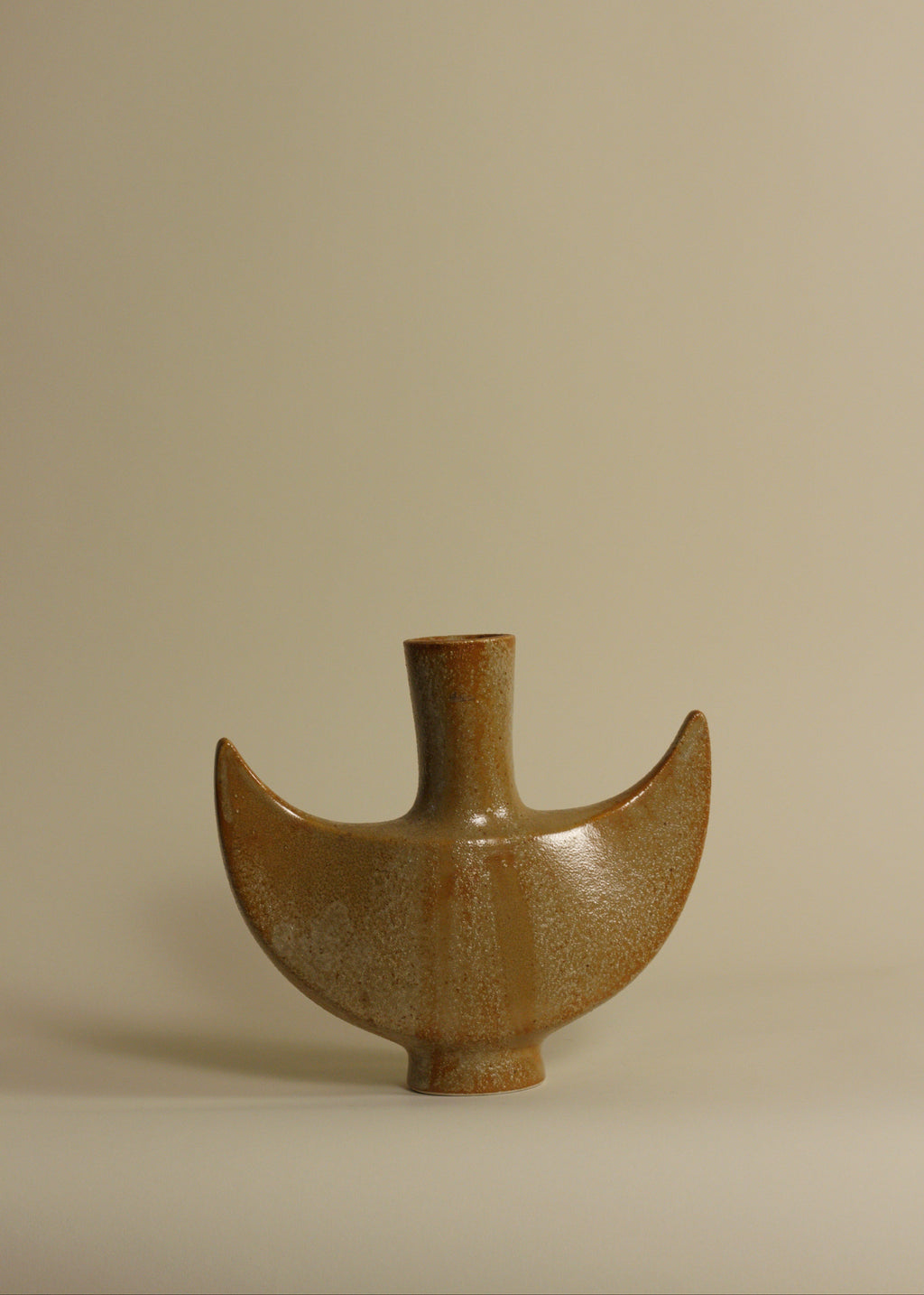 Sculptural Ceramic Vase by Toyo