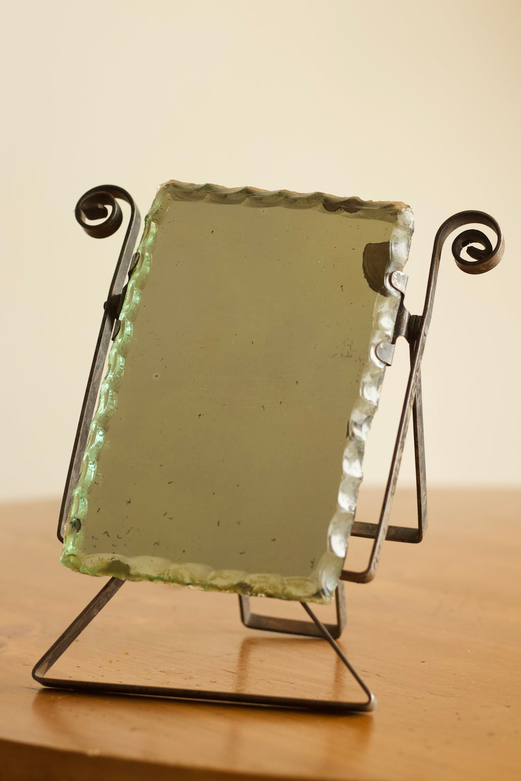 Petite Wrought Iron Mirror