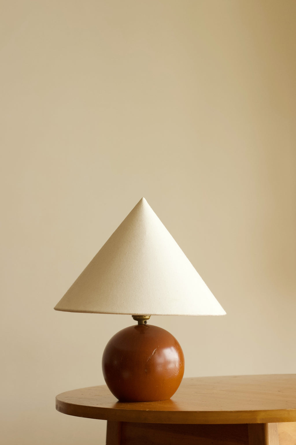 Sculptural Orb Table Lamp
