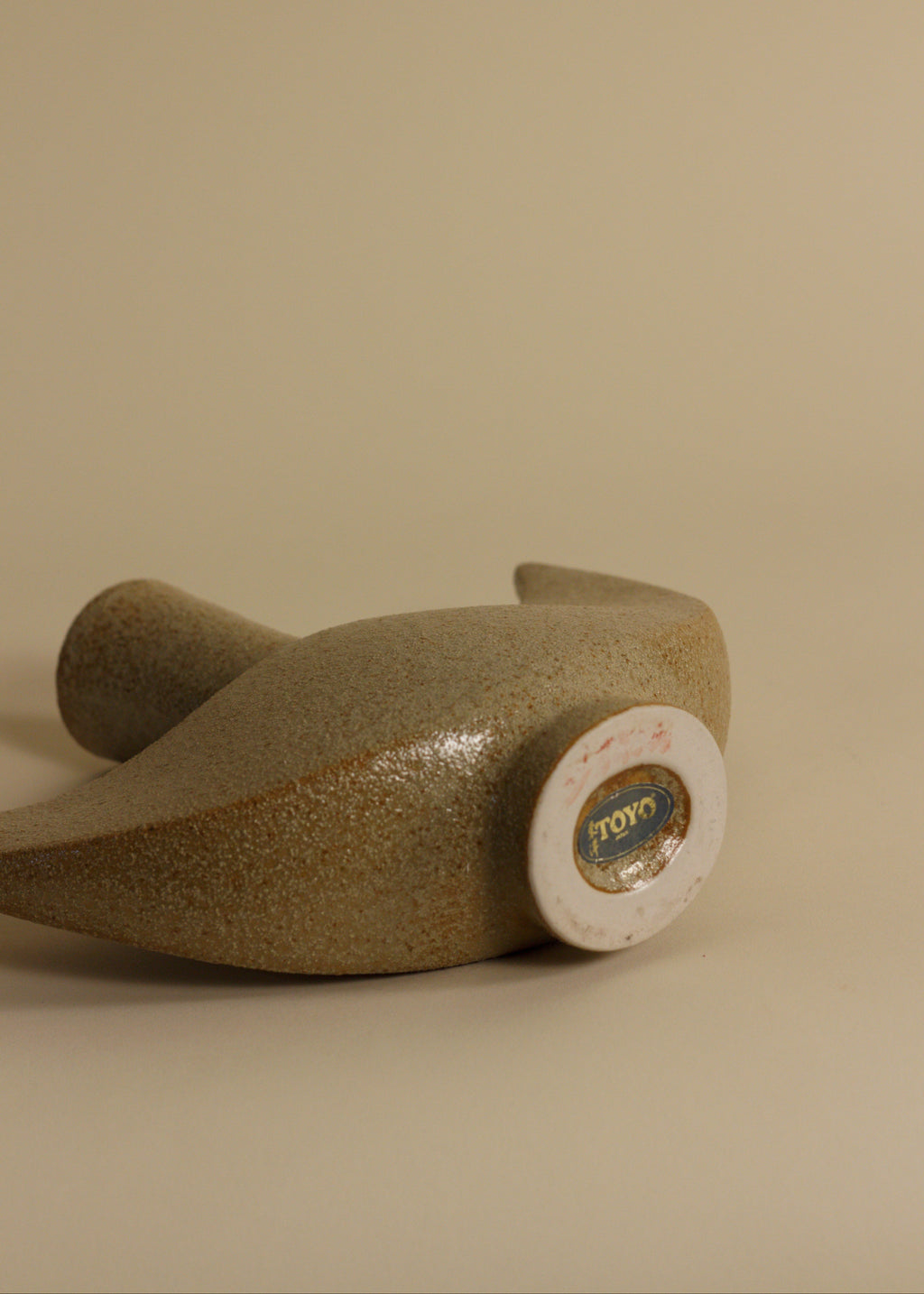 Sculptural Ceramic Vase by Toyo