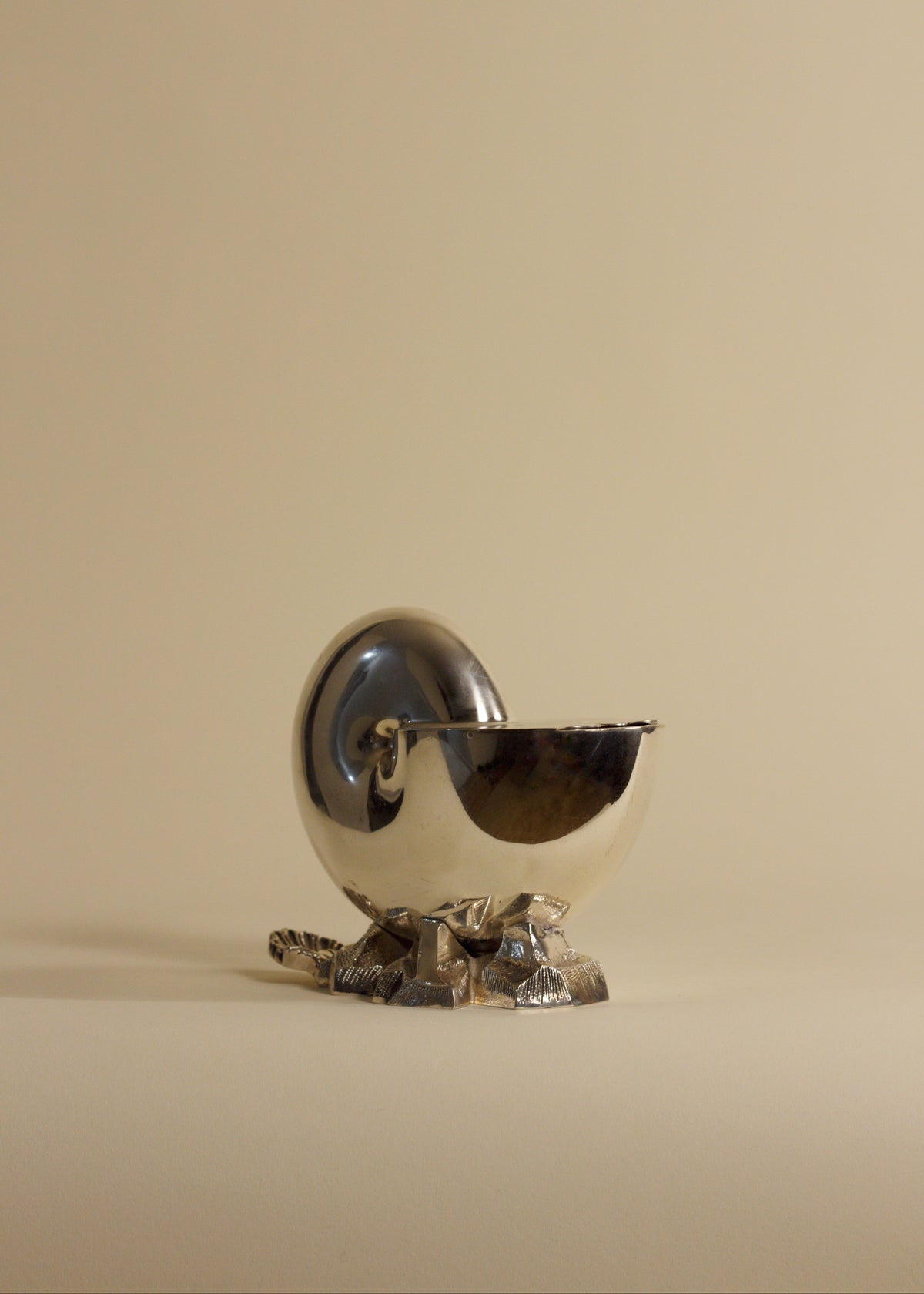Nautilus Shell Silver-Plated Spoon Warmer