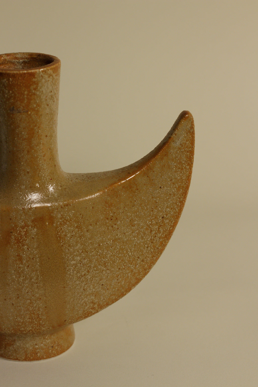 Sculptural Ceramic Vase by Toyo