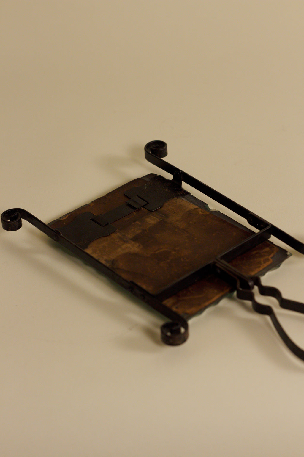 Petite Wrought Iron Mirror
