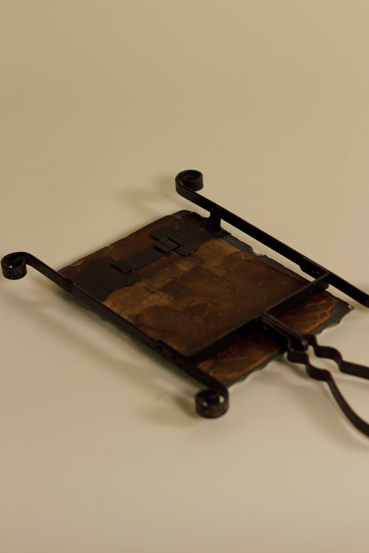 Petite Wrought Iron Mirror