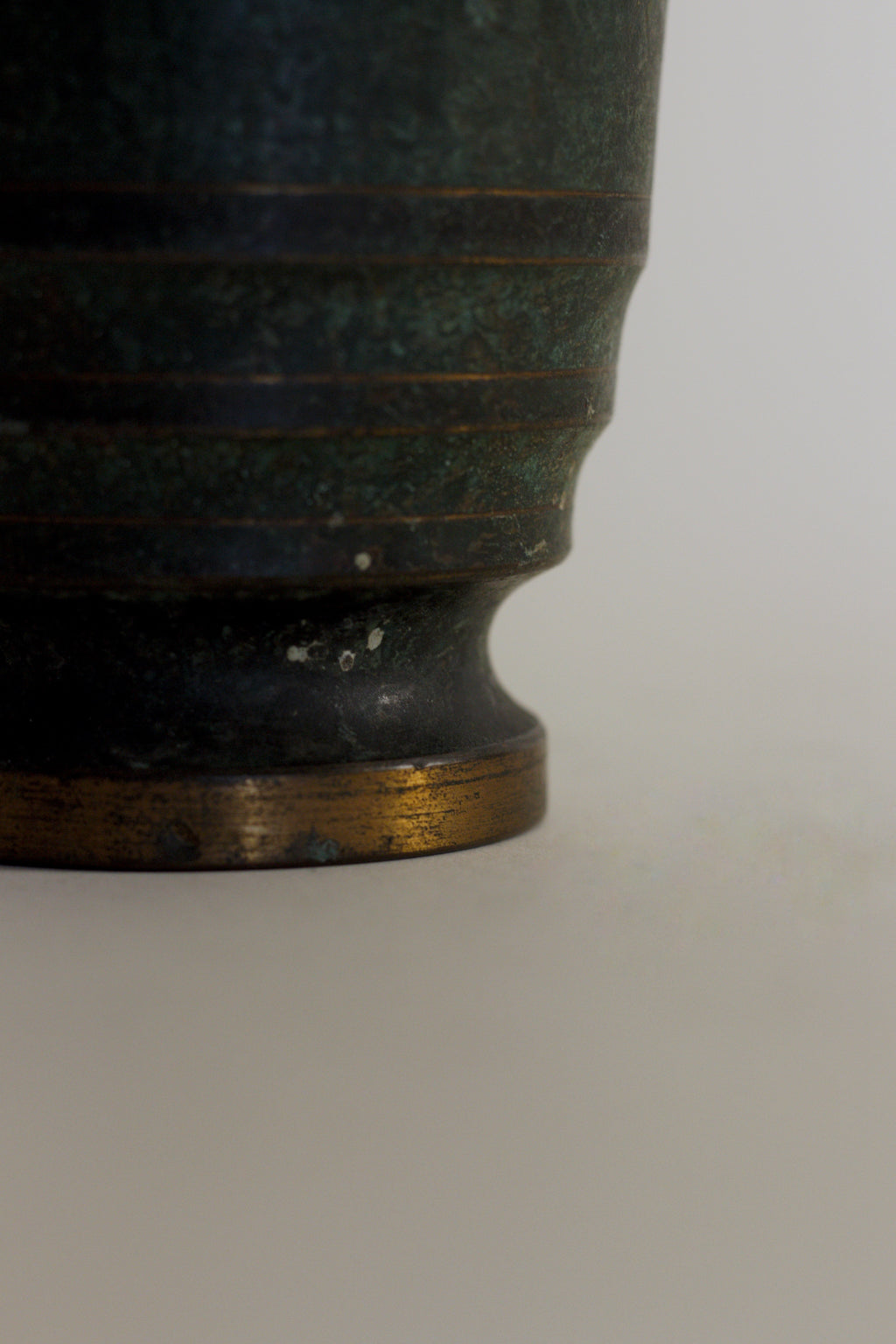 Verdigris Bronze Vase