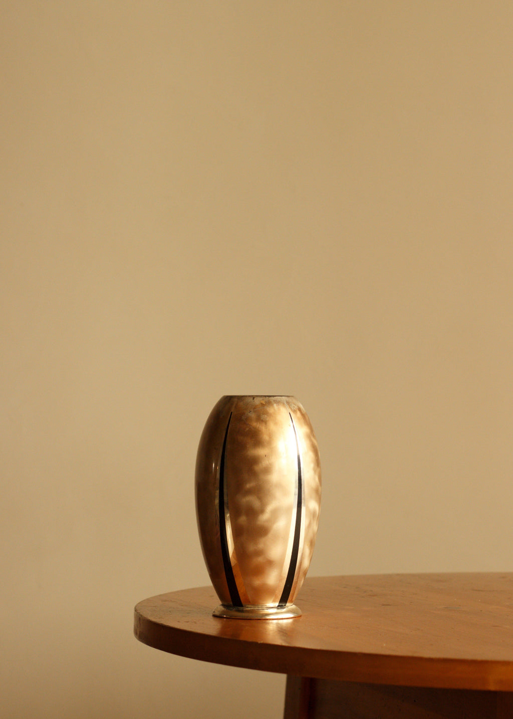 Art Deco Silverplate Vase