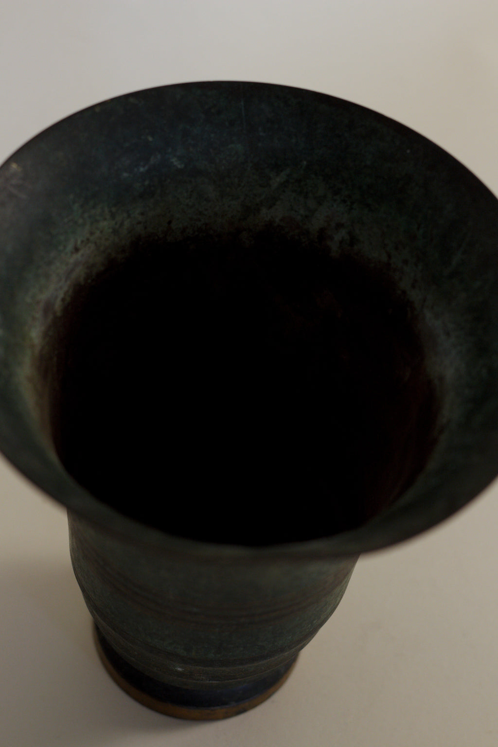 Verdigris Bronze Vase