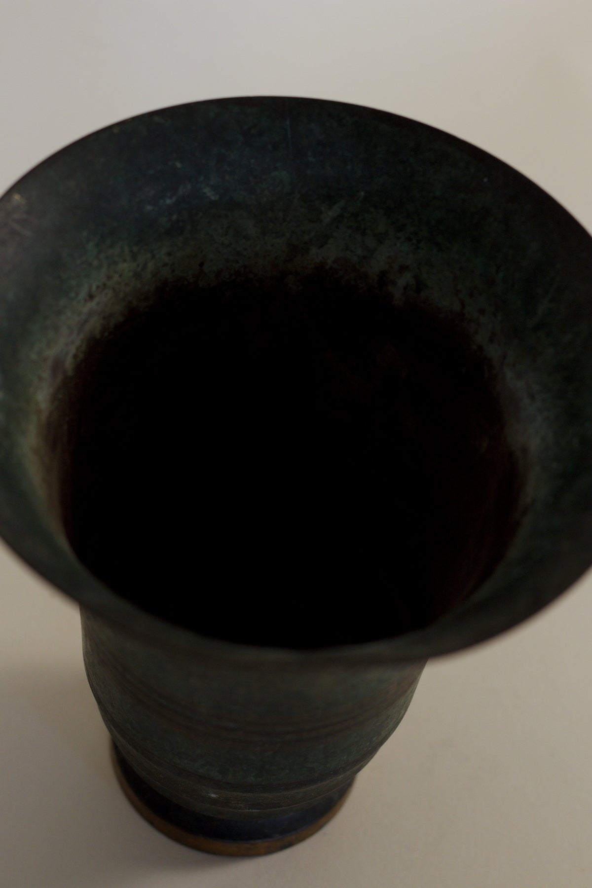 Verdigris Bronze Vase