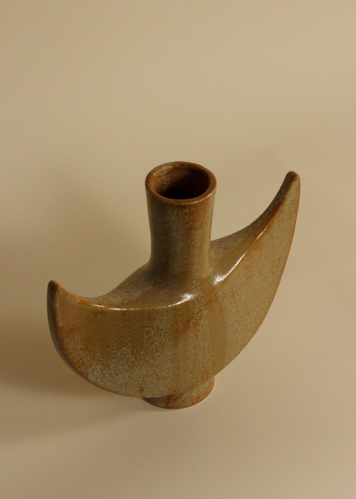 Sculptural Ceramic Vase by Toyo