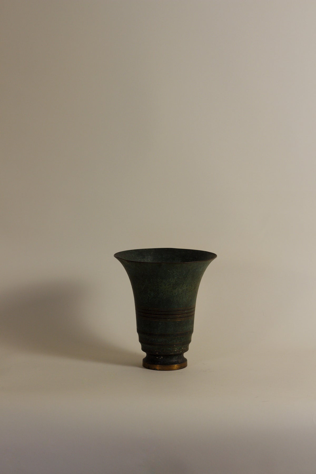 Verdigris Bronze Vase