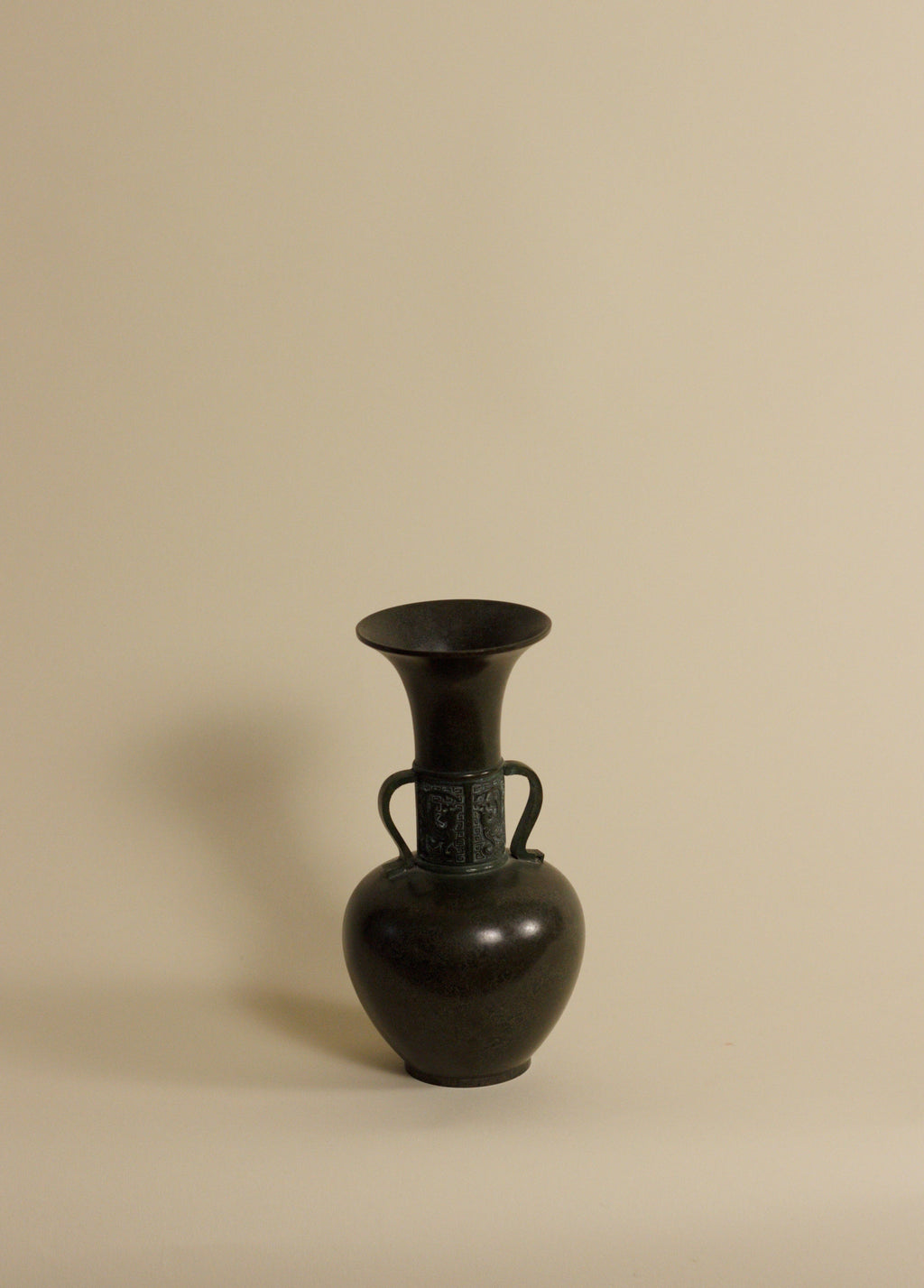 Patinated Bronze Vase