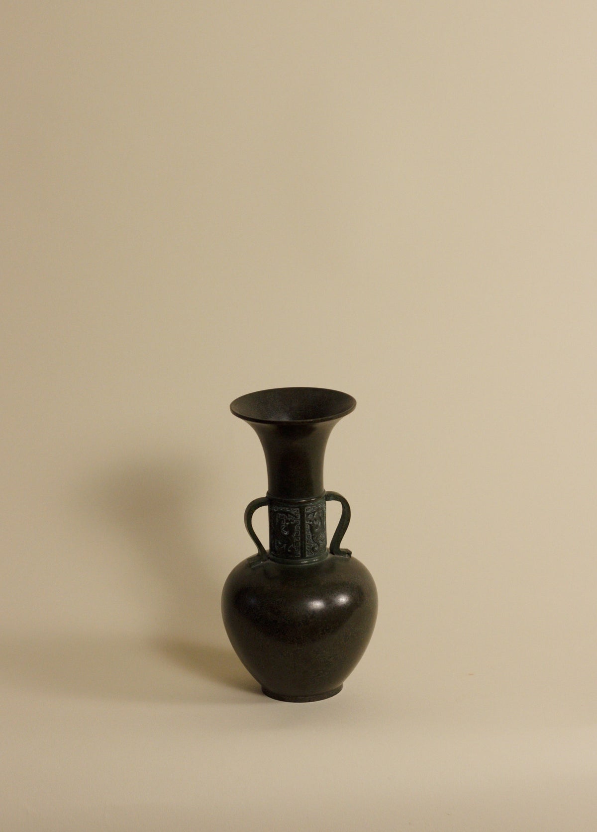 Patinated Bronze Vase