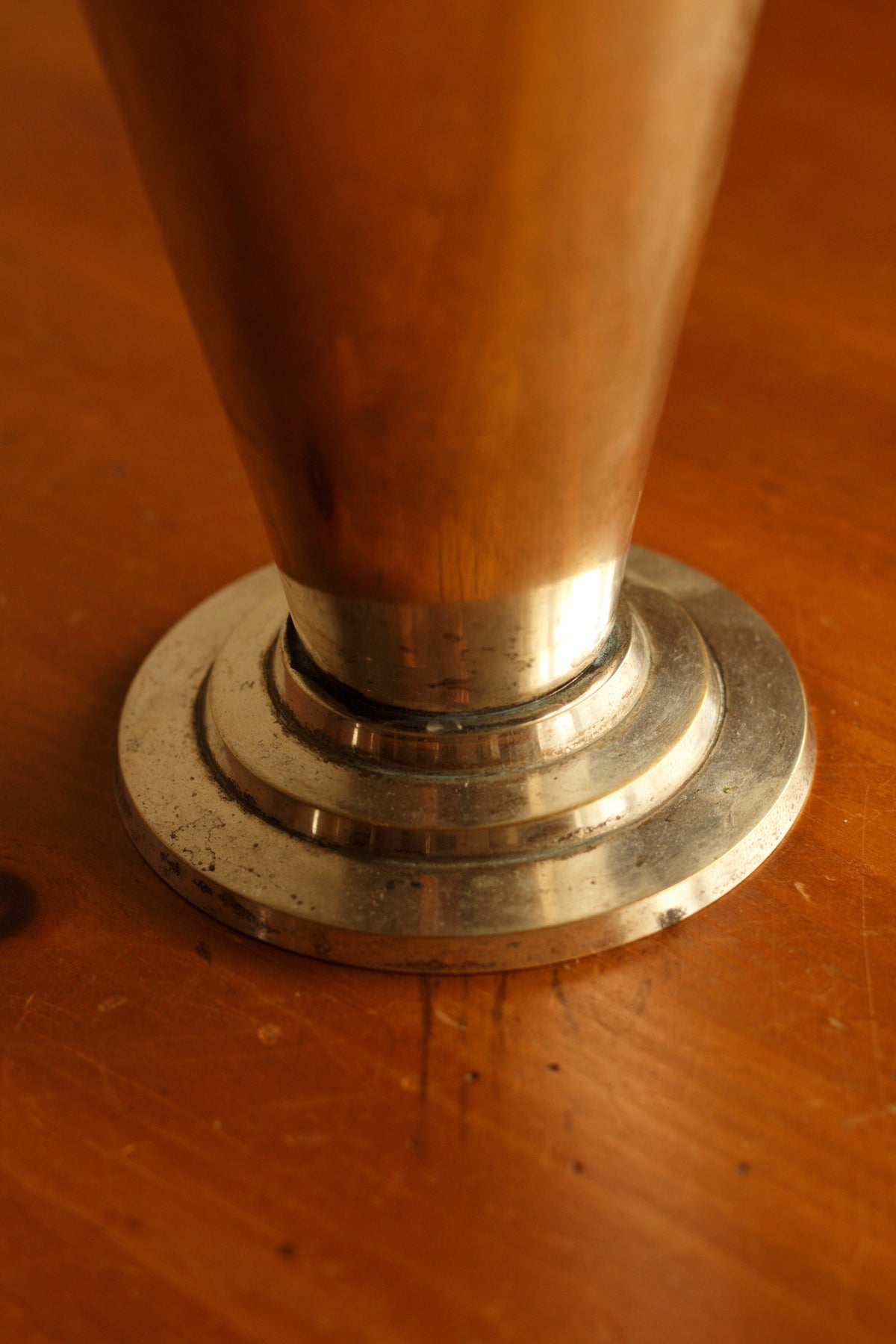 Art Deco Stepped Conical Vase