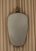 Dehnudt Brass Mirror, c. 1950s