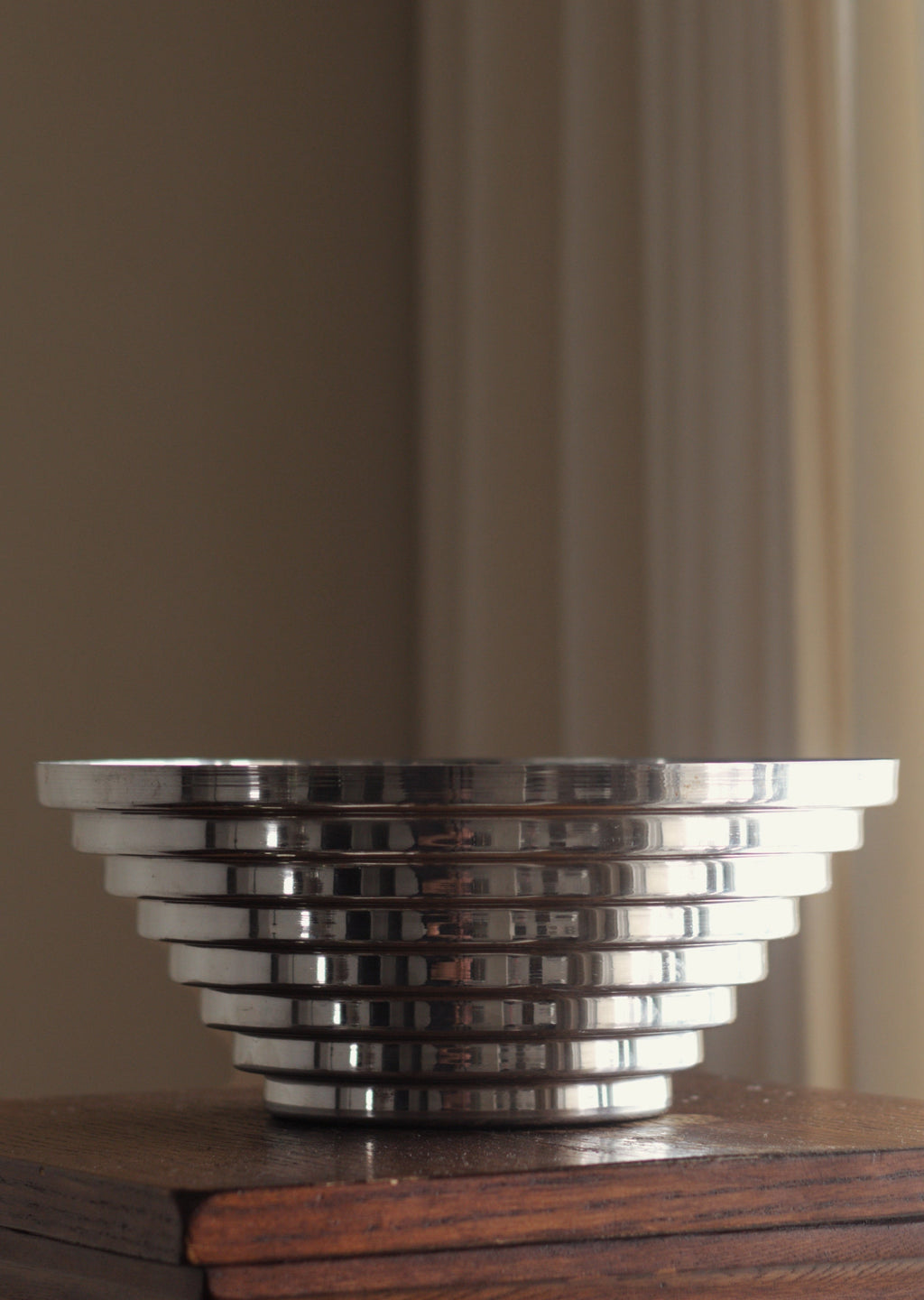 Stainless Steel Bowl, c. 1980s, Mann