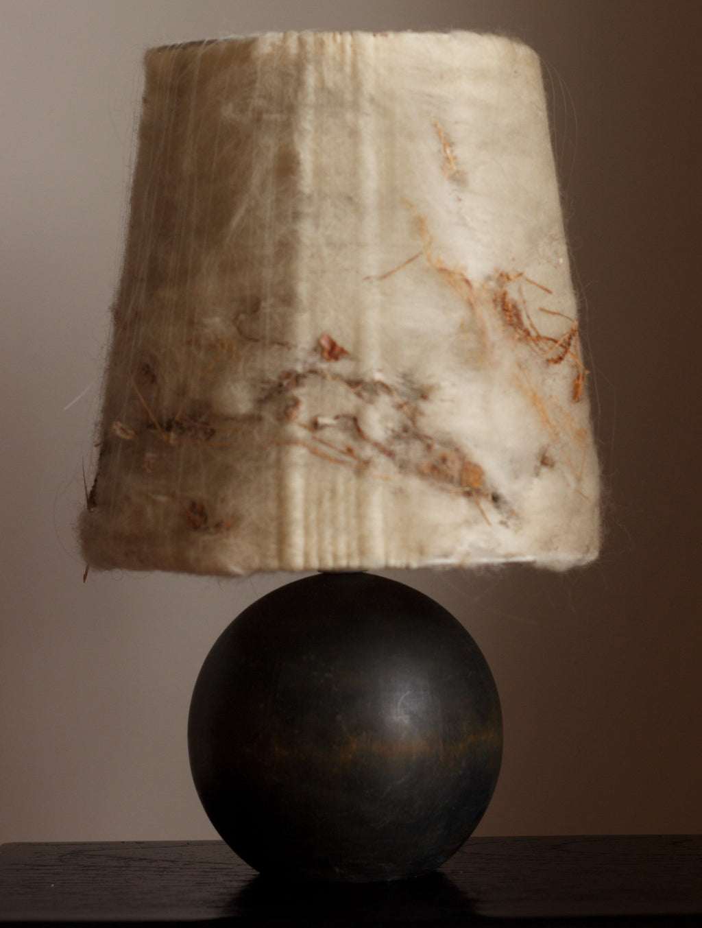 Vintage sphere lamp