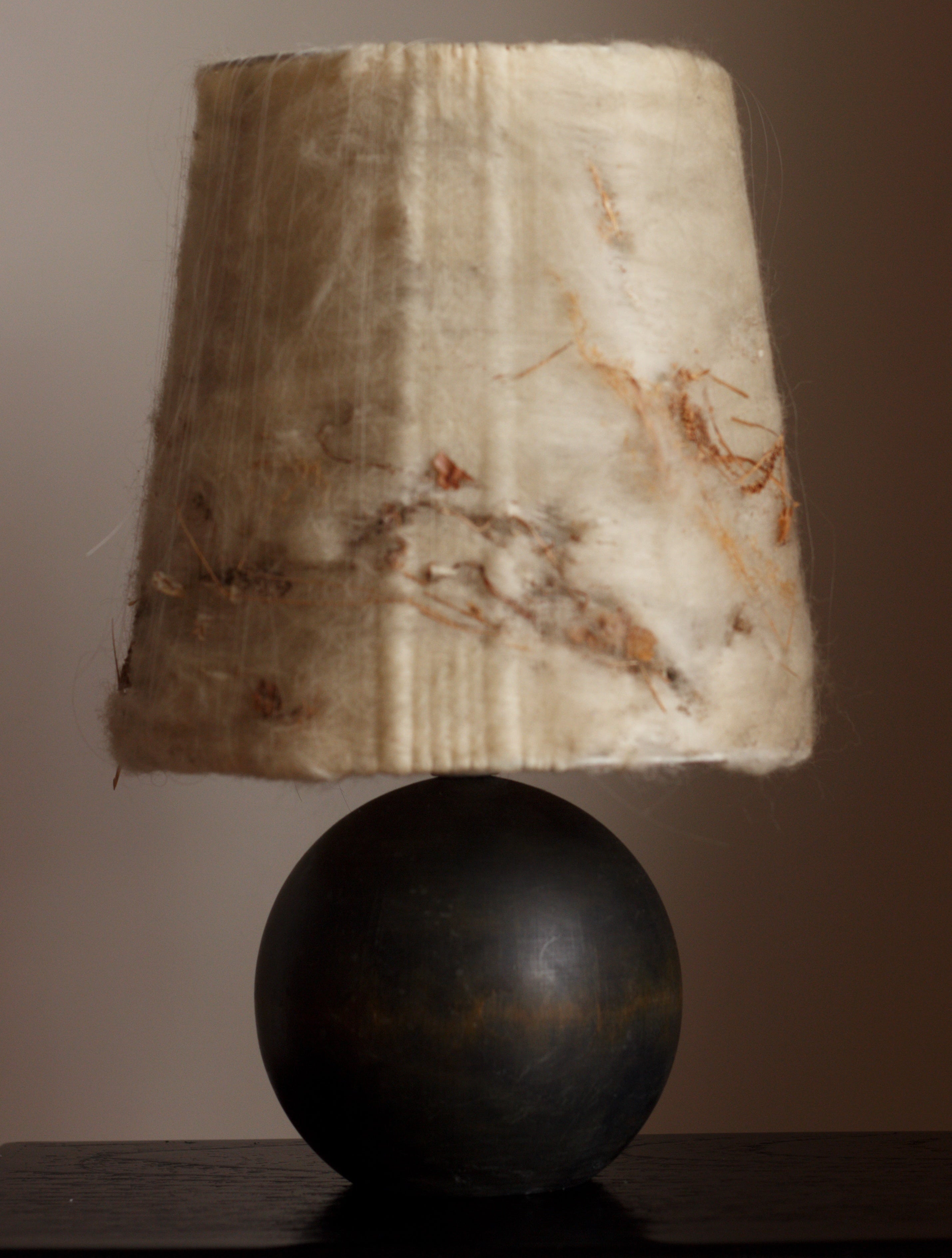 Vintage sphere lamp