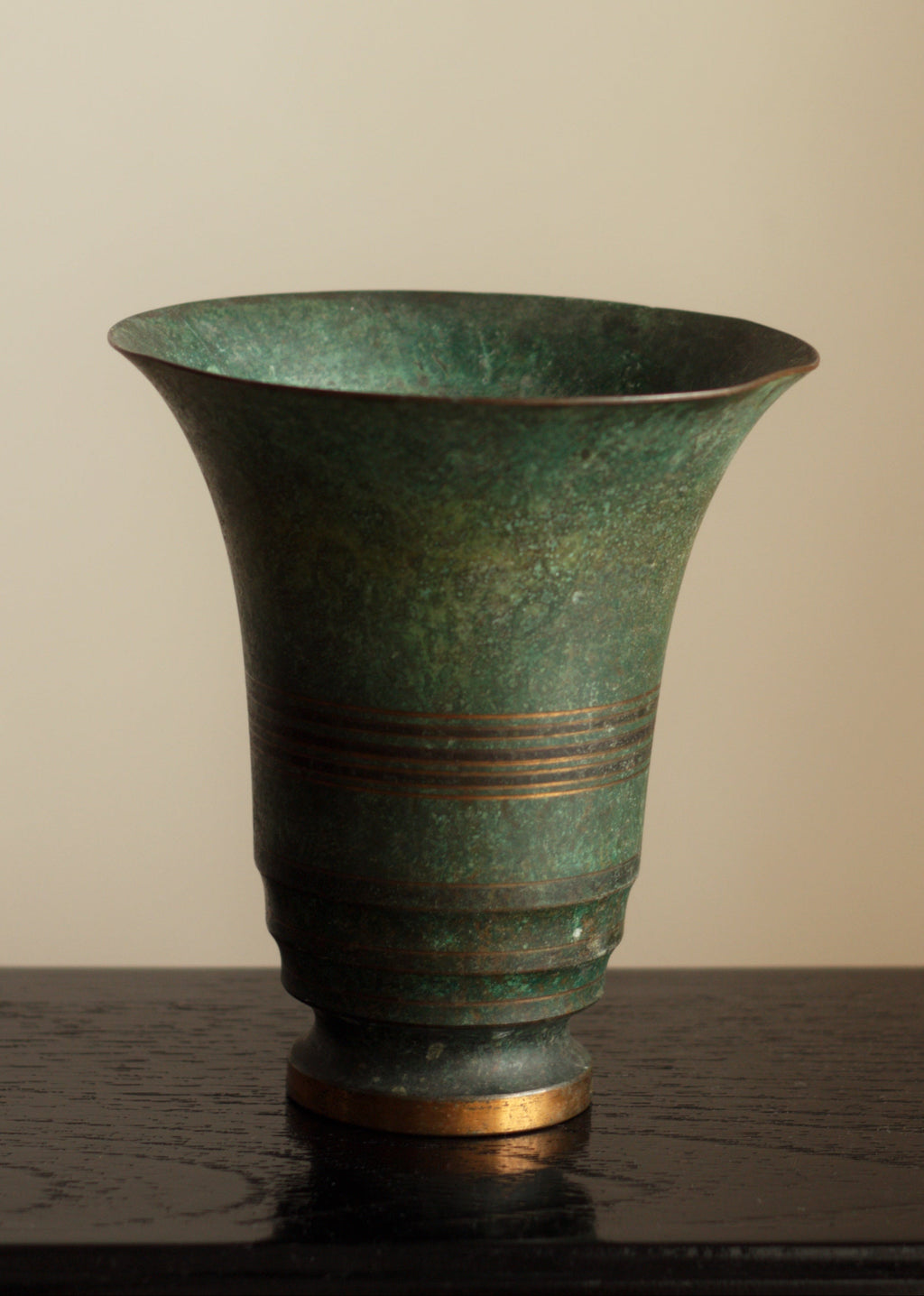 Verdigris Bronze Vase