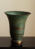 Verdigris Bronze Vase