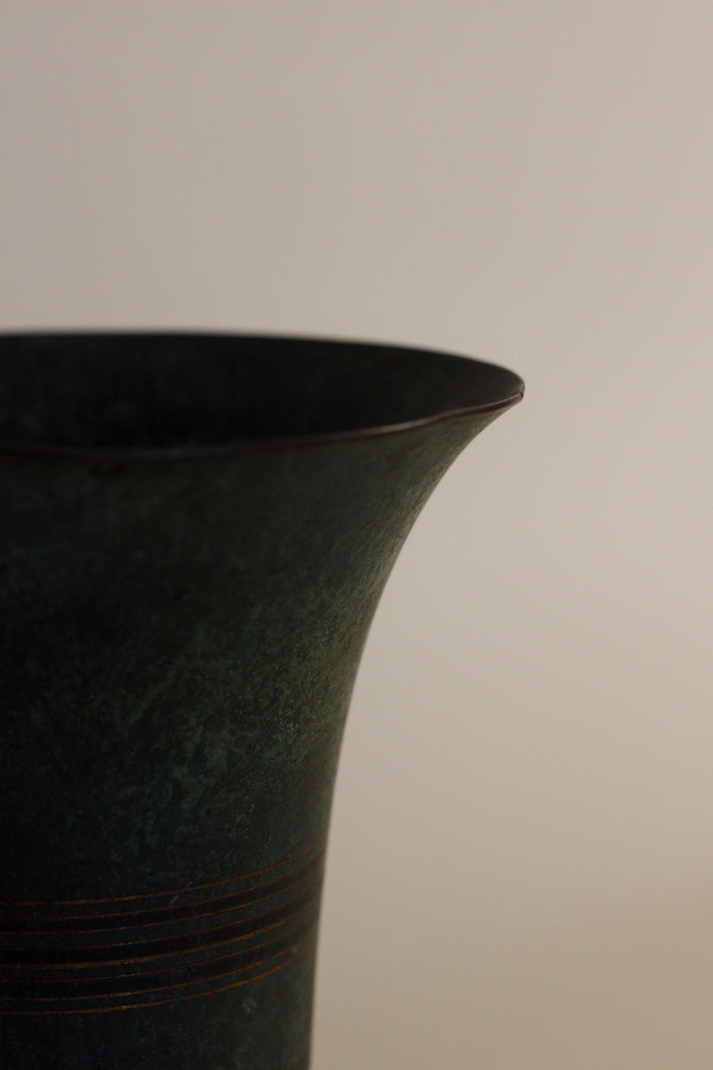 Verdigris Bronze Vase