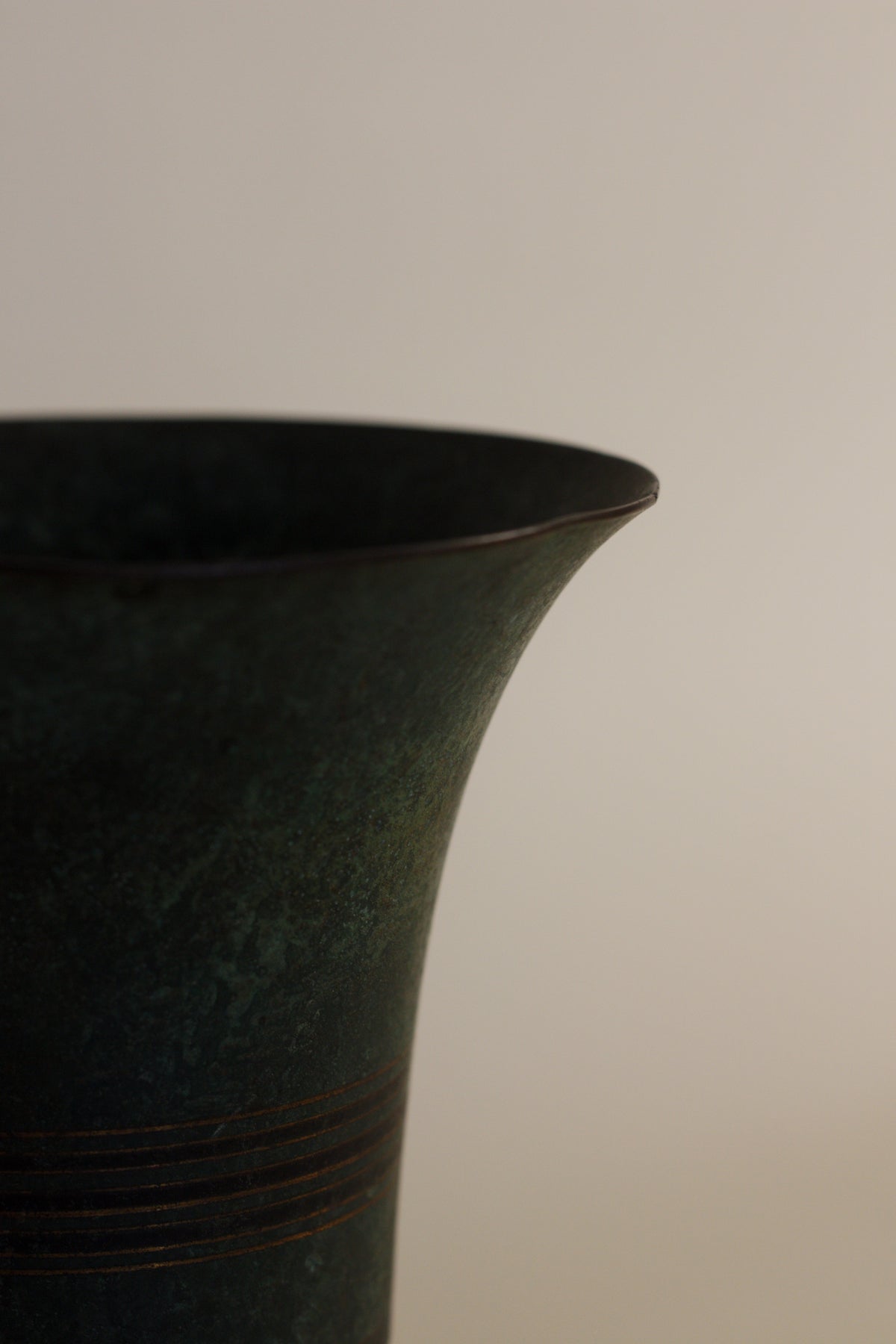 Verdigris Bronze Vase