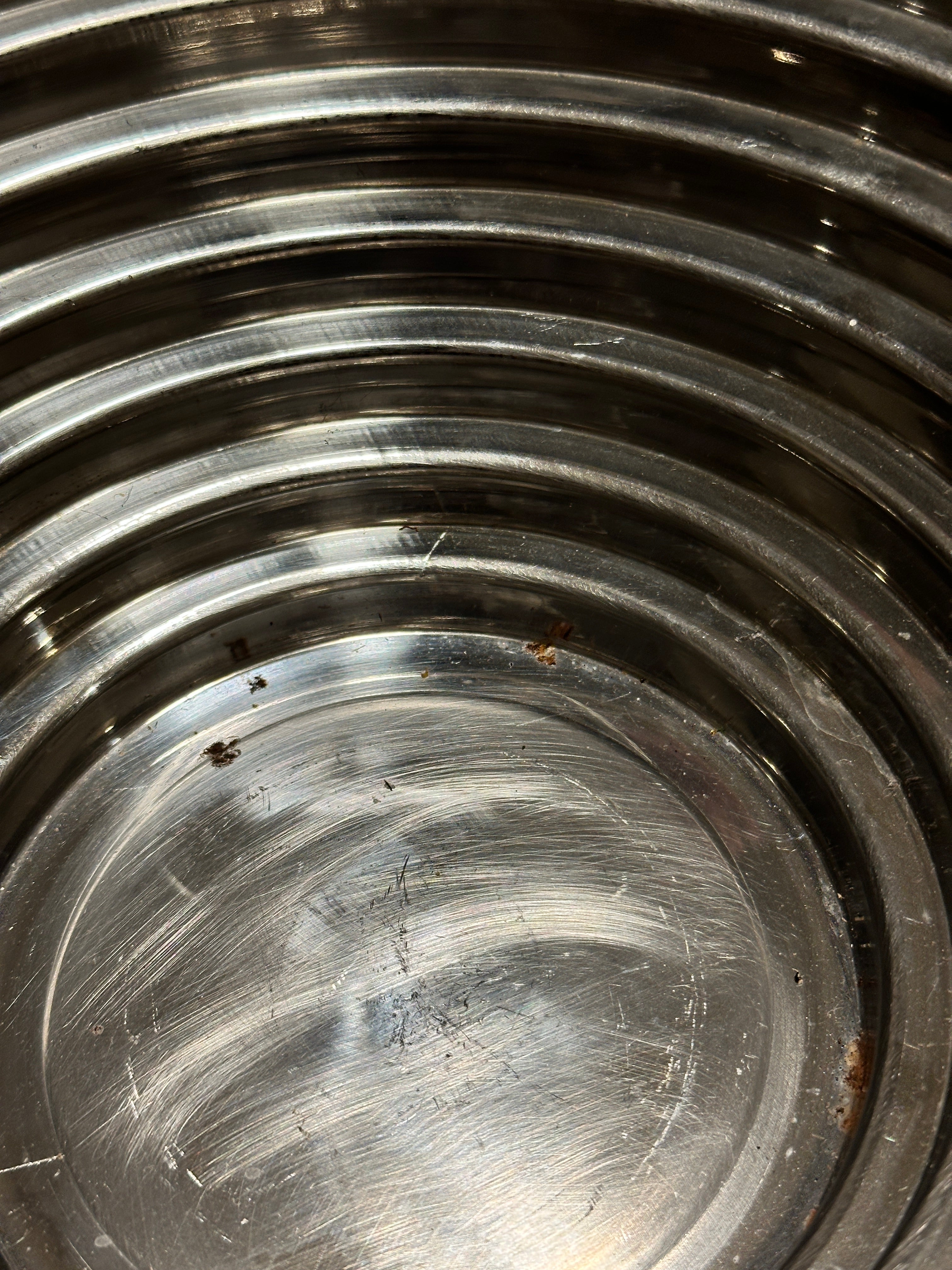 Stainless Steel Bowl, c. 1980s, Mann